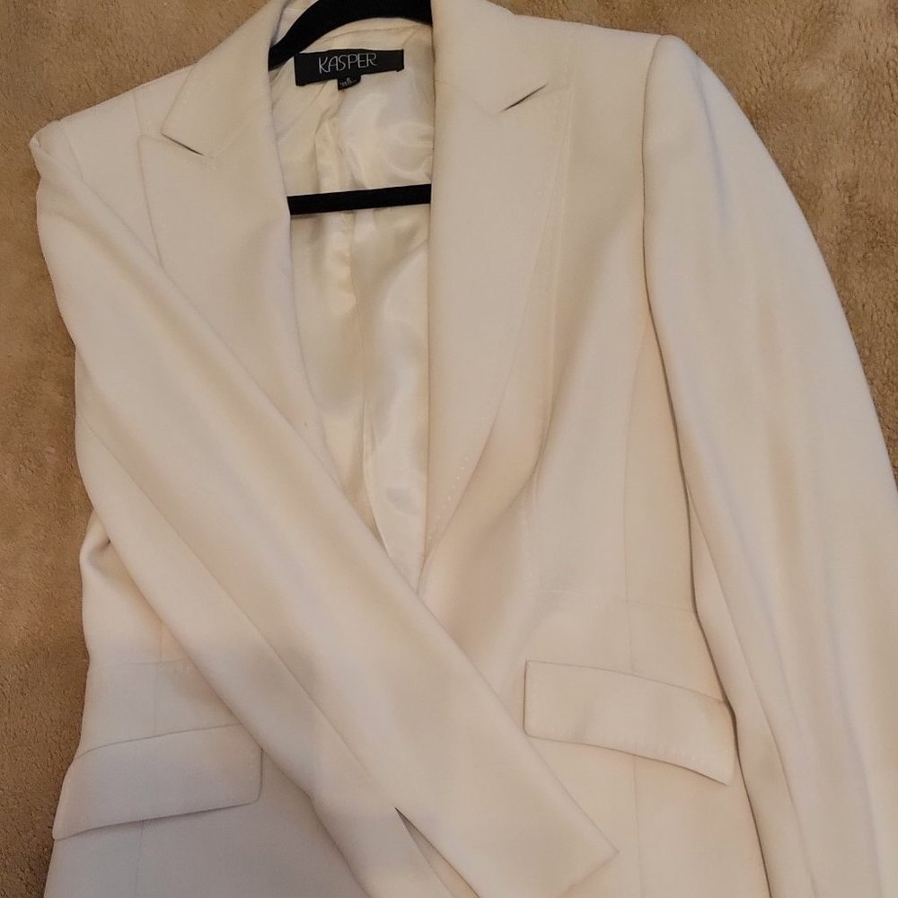 Ivory Pants suit
